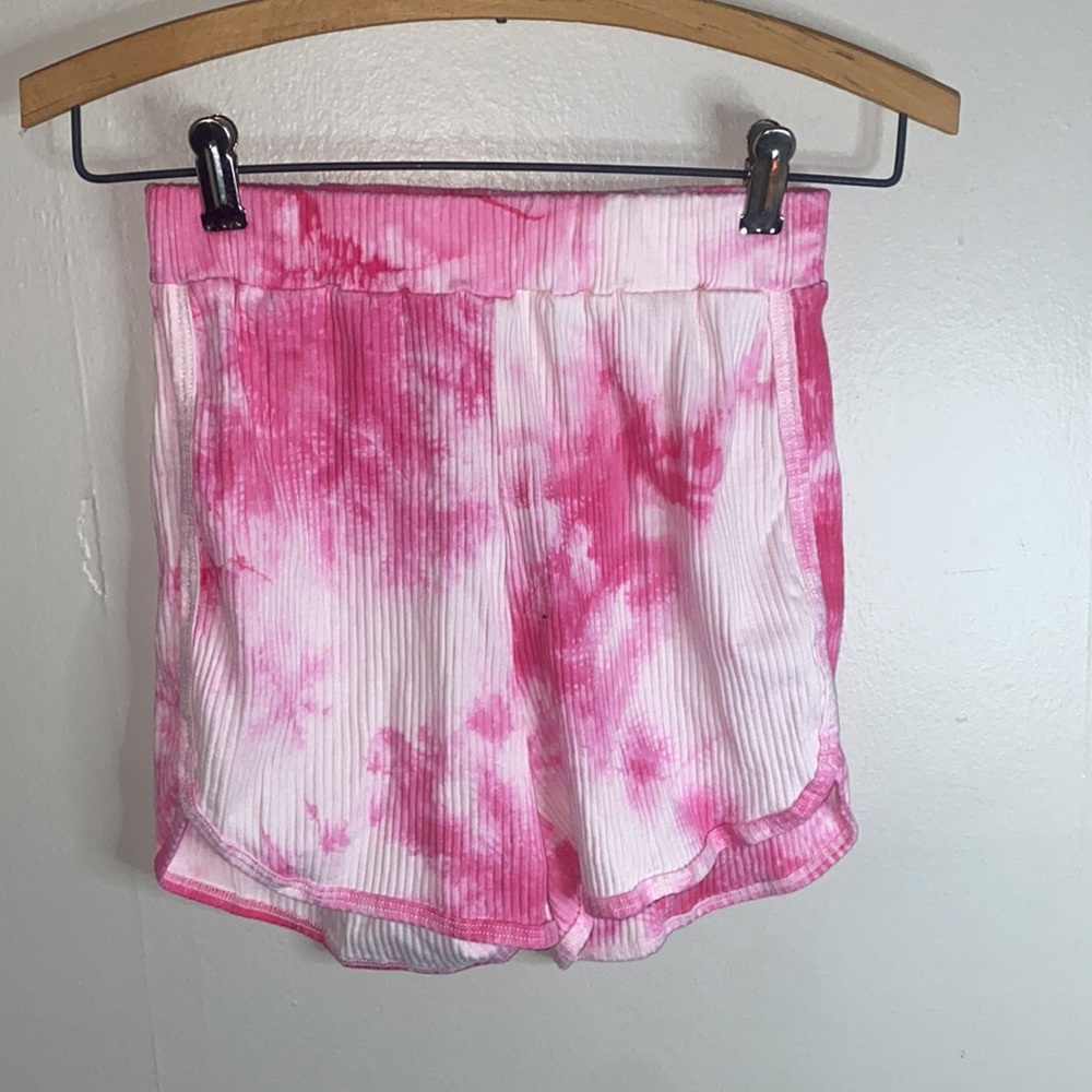 🎈Adorable ribbed 2 piece pink tie dye set! - Picture 6 of 9